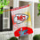 Embossed Suede Flag, SB57, Champions, House Size, Kansas City Chiefs - Sports Gifts, Sports Memorabilia, Sports Collectibles, Fan Shop