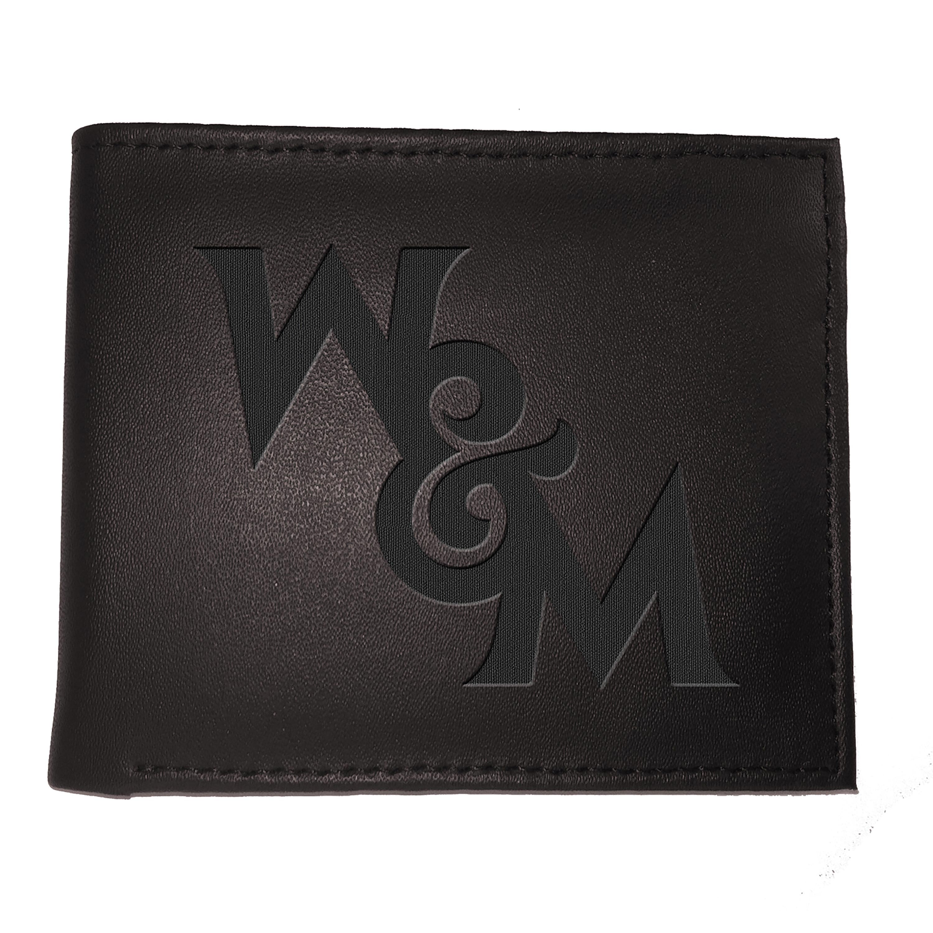 William & Mary, Bi-Fold Wallet, Black - Sports Gifts, Sports Memorabilia, Sports Collectibles, Fan Shop