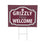University of Montana Coroplast Yard Sign, "Fans Welcome" - Sports Collectibles, Sports Memorabilia, Sports Fan Shop, Sports Gifts