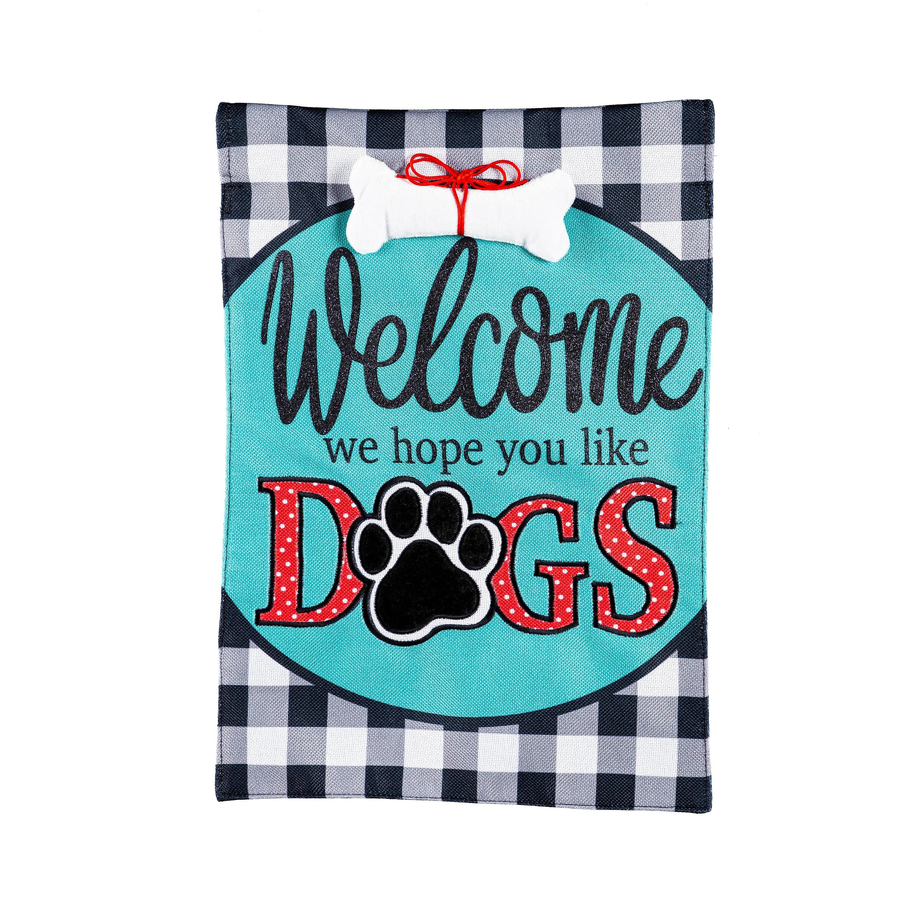 Hope You Like Dogs Burlap House Flag - Sports Collectibles, Sports Memorabilia, Sports Fan Shop, Sports Gifts