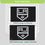 Los Angeles Kings Single Sided Flag w/ 2 Grommets, 3'x5' - Sports Gifts, Sports Memorabilia, Sports Collectibles, Fan Shop