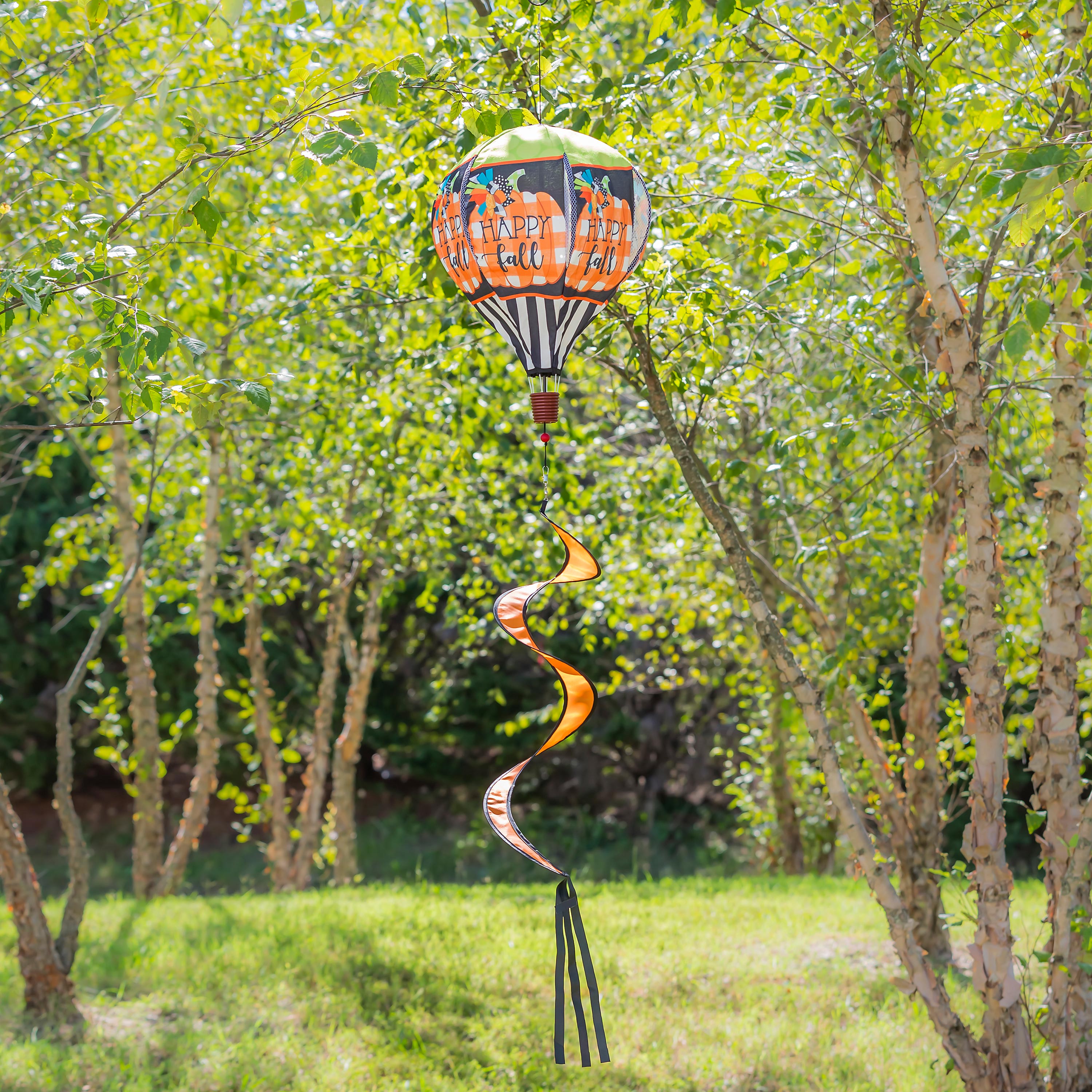 Fall Friends Burlap Balloon Spinner, Pumpkin - Sports Collectibles, Sports Memorabilia, Sports Fan Shop, Sports Gifts