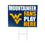 West Virginia University Coroplast Yard Sign "Fans Play Here" - Sports Collectibles, Sports Memorabilia, Sports Fan Shop, Sports Gifts