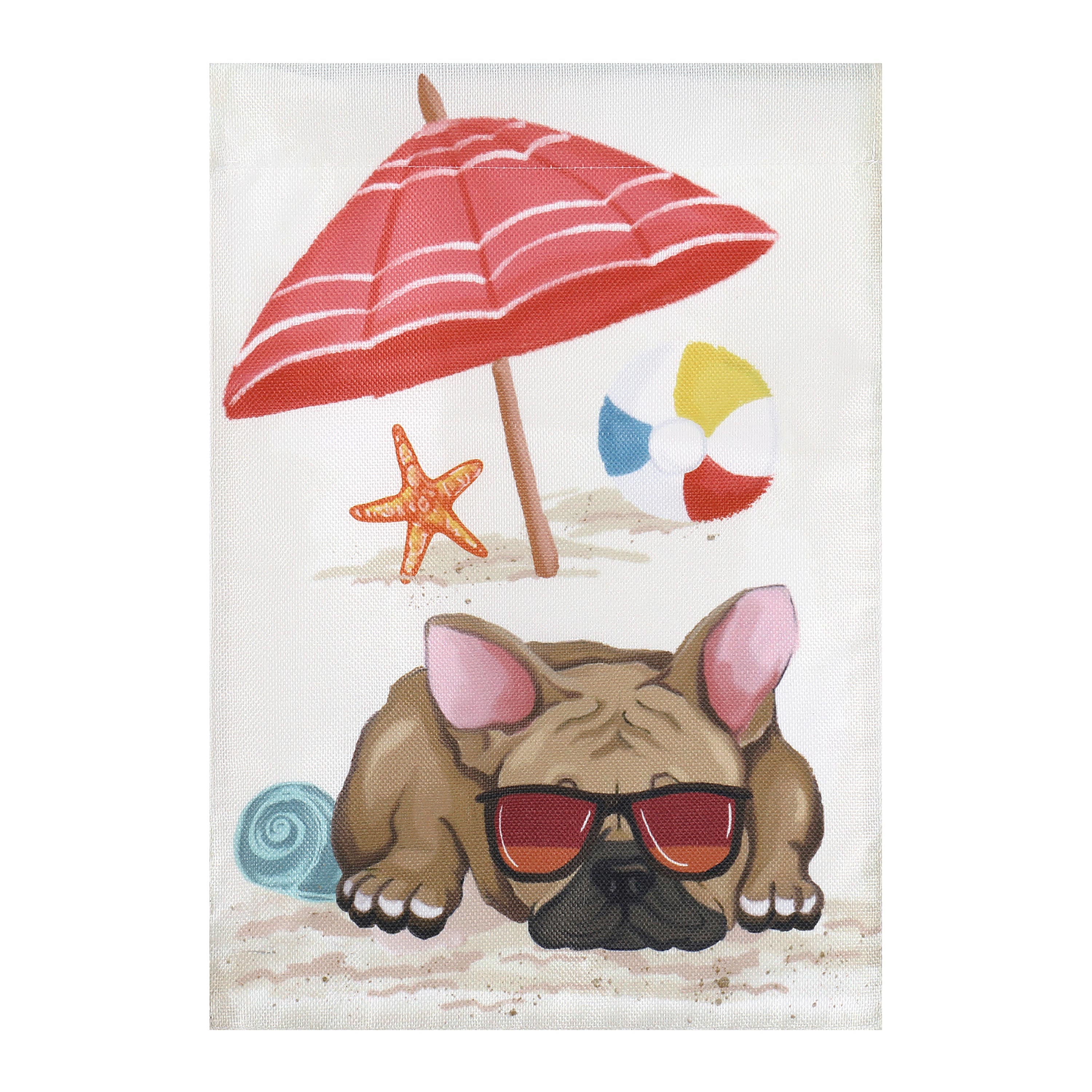 Summer Beach House Burlap Flag - Sports Collectibles, Sports Memorabilia, Sports Fan Shop, Sports Gifts