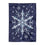 Snowflake Applique House Flag - Sports Collectibles, Sports Memorabilia, Sports Fan Shop, Sports Gifts