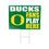University of Oregon Coroplast Yard Sign "Fans Play Here"