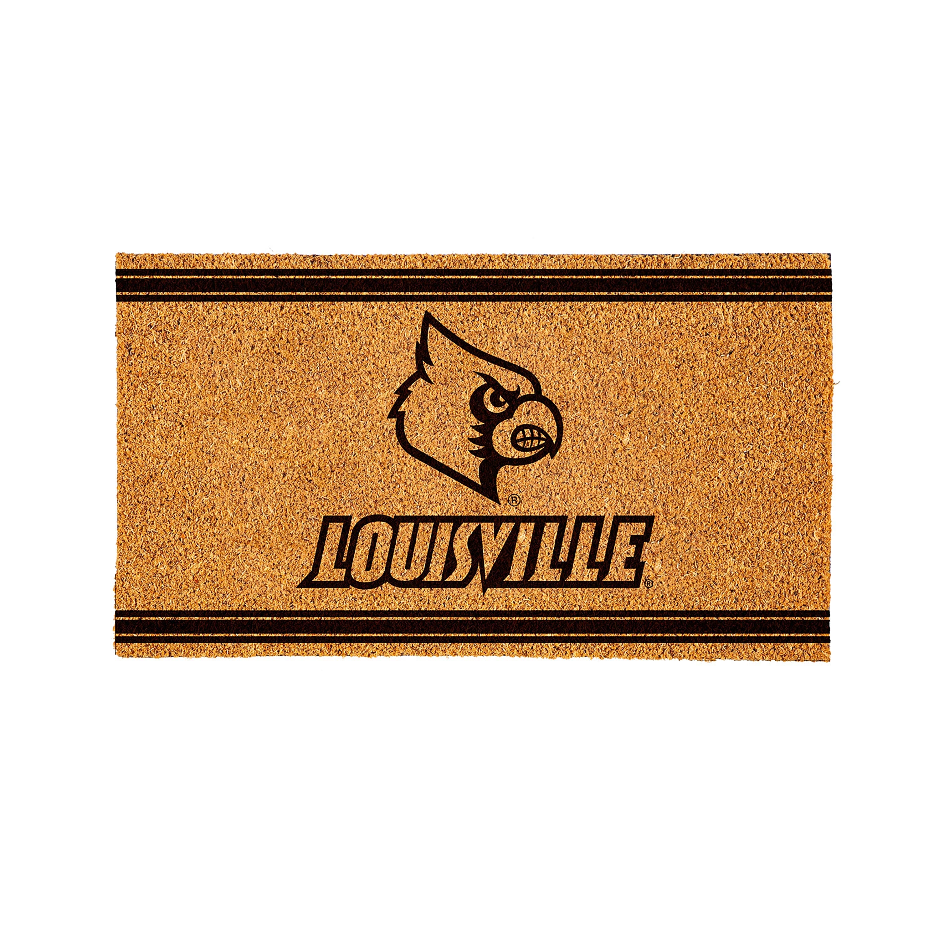 University of Louisville, Coir Mat 1C - Sports Gifts, Sports Memorabilia, Sports Collectibles, Fan Shop