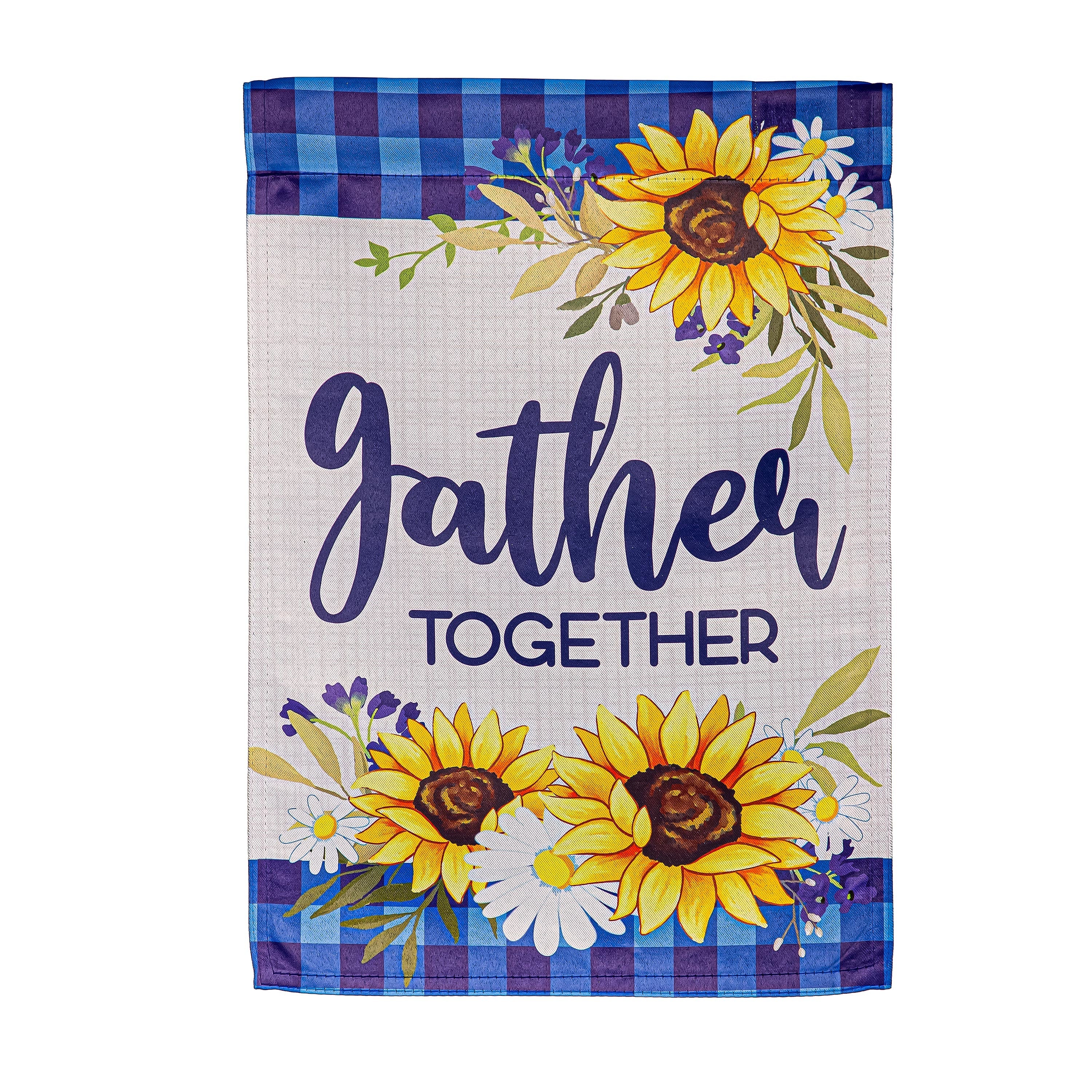 Gather Suede Garden Flag - Sports Collectibles, Sports Memorabilia, Sports Fan Shop, Sports Gifts