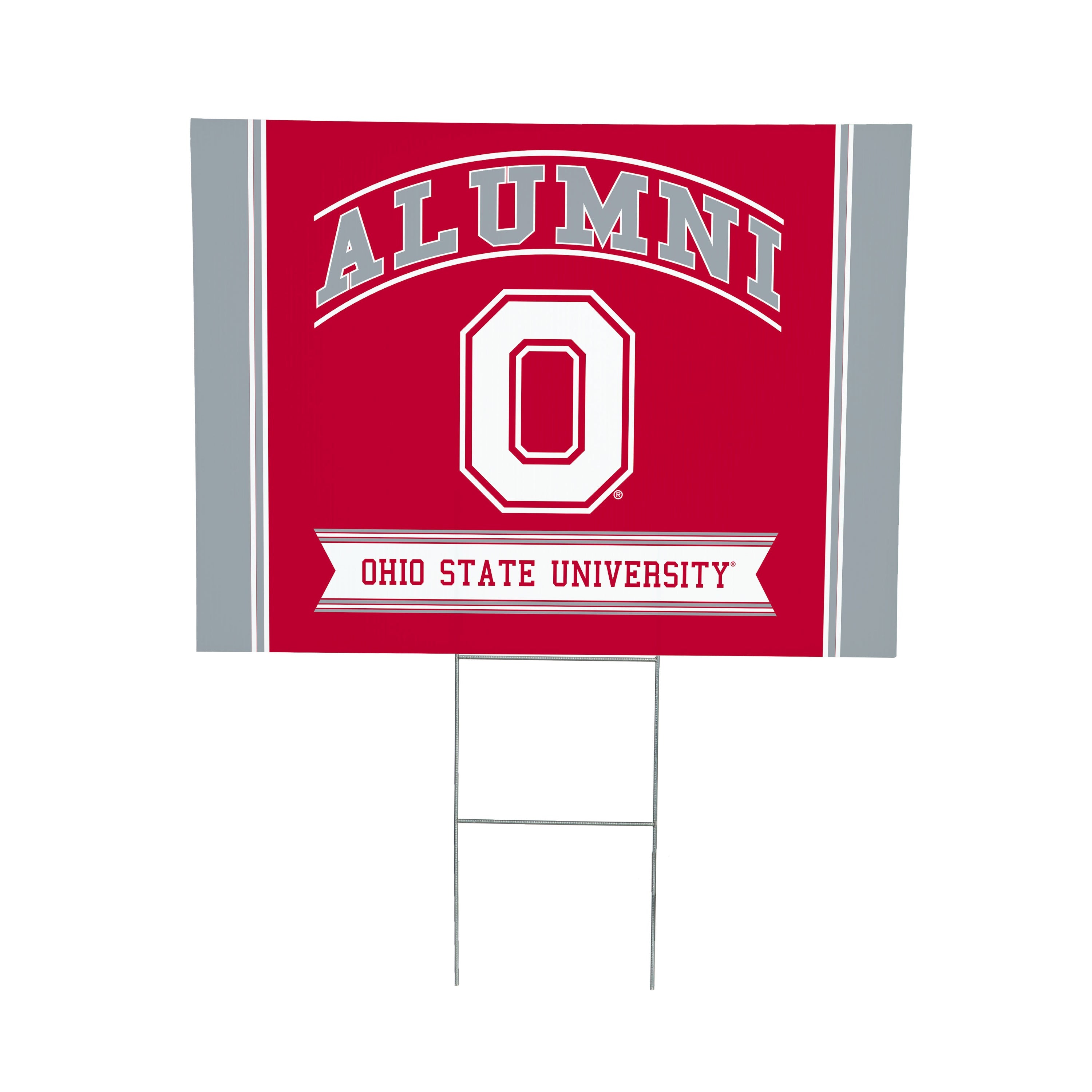 Ohio State University Coroplast Yard Sign Alumni - Sports Collectibles, Sports Memorabilia, Sports Fan Shop, Sports Gifts
