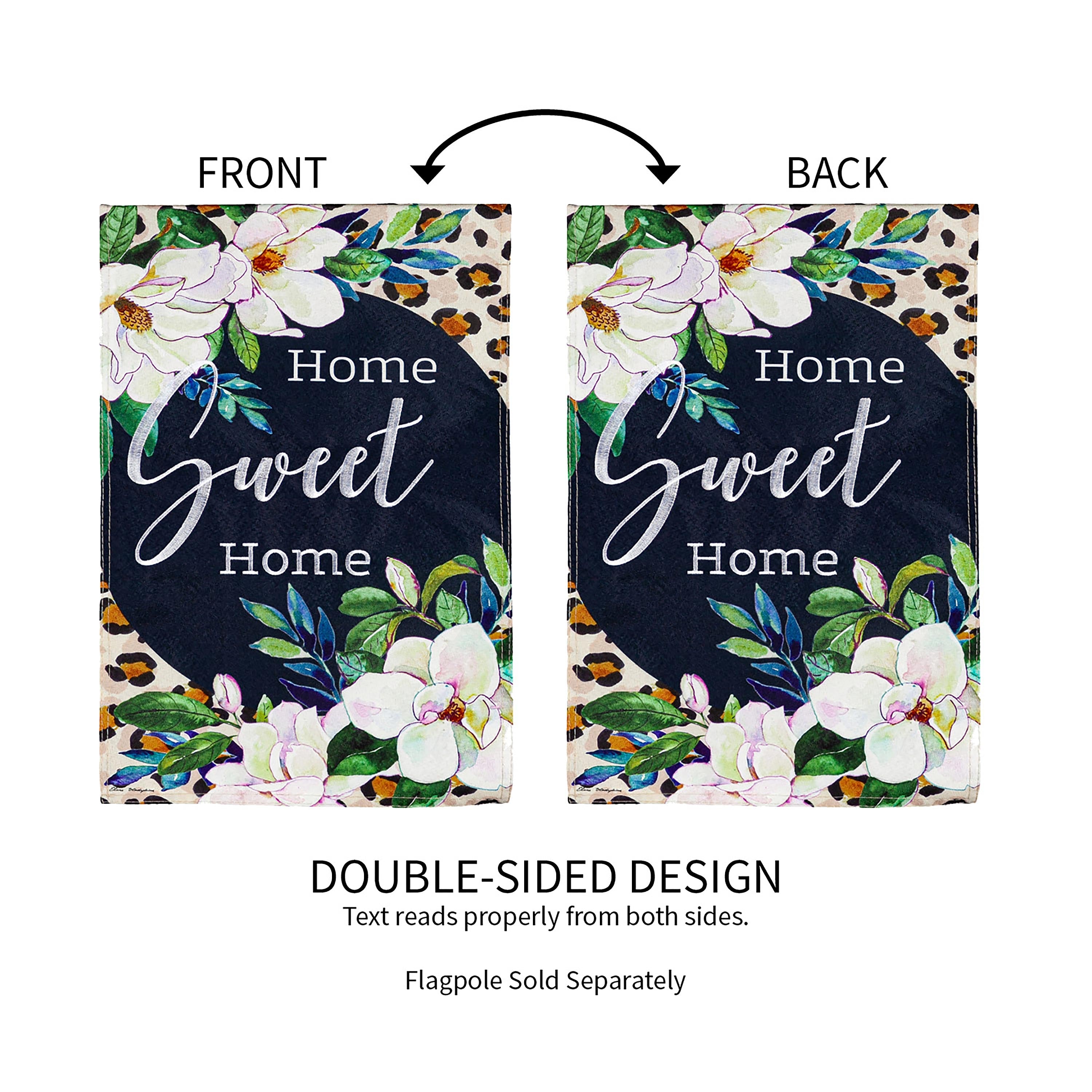 Magnolia Bloom Garden Linen Flag - Sports Collectibles, Sports Memorabilia, Sports Fan Shop, Sports Gifts