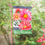 Gerberas and Hummingbird Garden Linen Flag - Sports Gifts, Sports Memorabilia, Sports Collectibles, Fan Shop