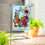 Welcome Home Butterflies Applique Garden Flag