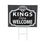 Los Angeles Kings Coroplast Yard Sign, "Fans Welcome" - Sports Collectibles, Sports Memorabilia, Sports Fan Shop, Sports Gifts