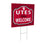 University of Utah Coroplast Yard Sign, "Fans Welcome" - Sports Collectibles, Sports Memorabilia, Sports Fan Shop, Sports Gifts