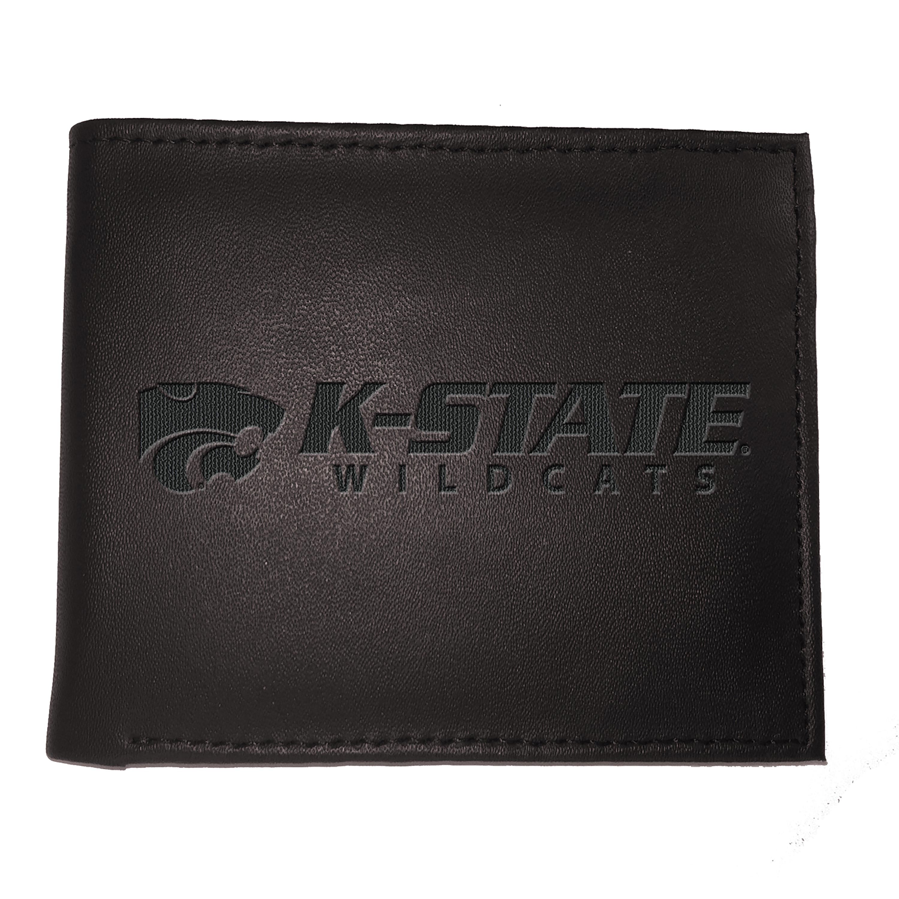 Kansas State University, Bi-Fold Wallet, Black - Sports Gifts, Sports Memorabilia, Sports Collectibles, Fan Shop