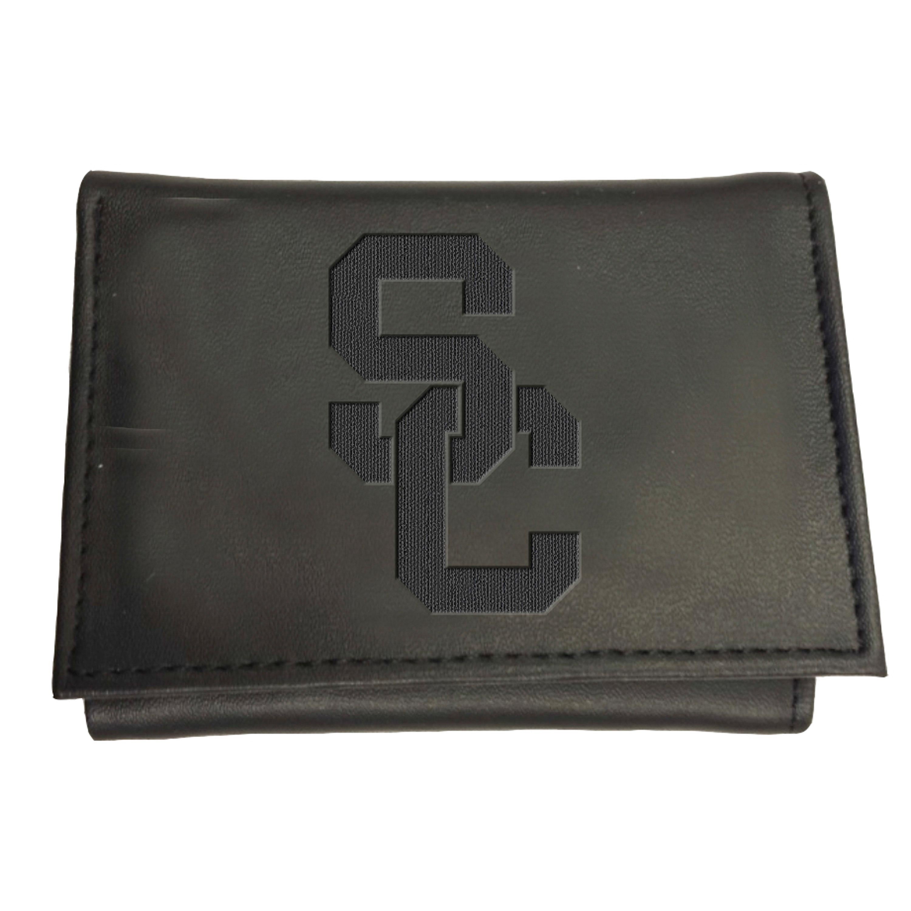 University of Southern California, Tri-Fold Wallet, Black - Sports Gifts, Sports Memorabilia, Sports Collectibles, Fan Shop