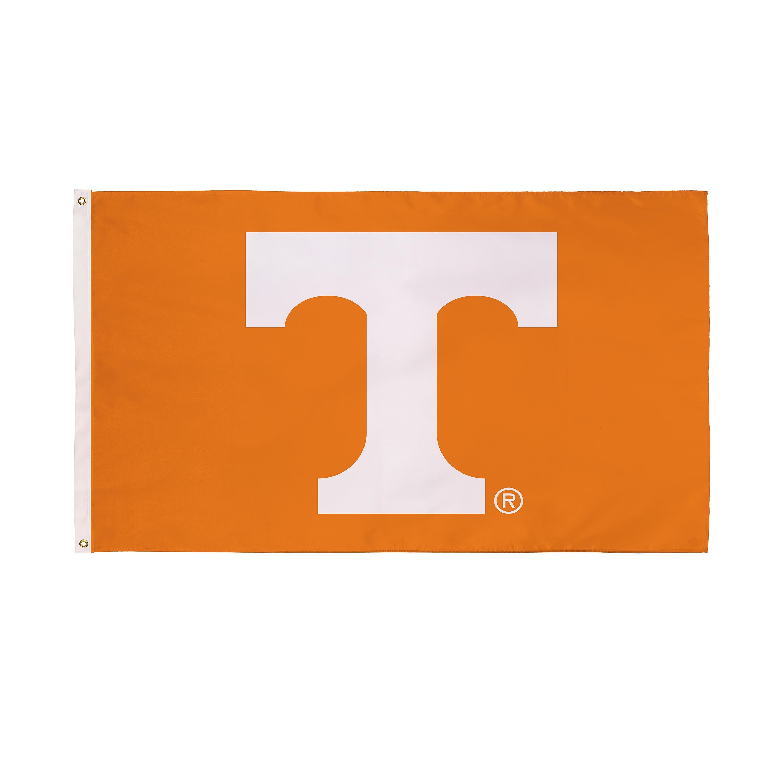 University of Tennessee Single Sided Estate Flag with 2 Grommets, 3'x5' - Sports Gifts, Sports Memorabilia, Sports Collectibles, Fan Shop