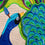 Peacock Garden Burlap Flag - Sports Collectibles, Sports Memorabilia, Sports Fan Shop, Sports Gifts