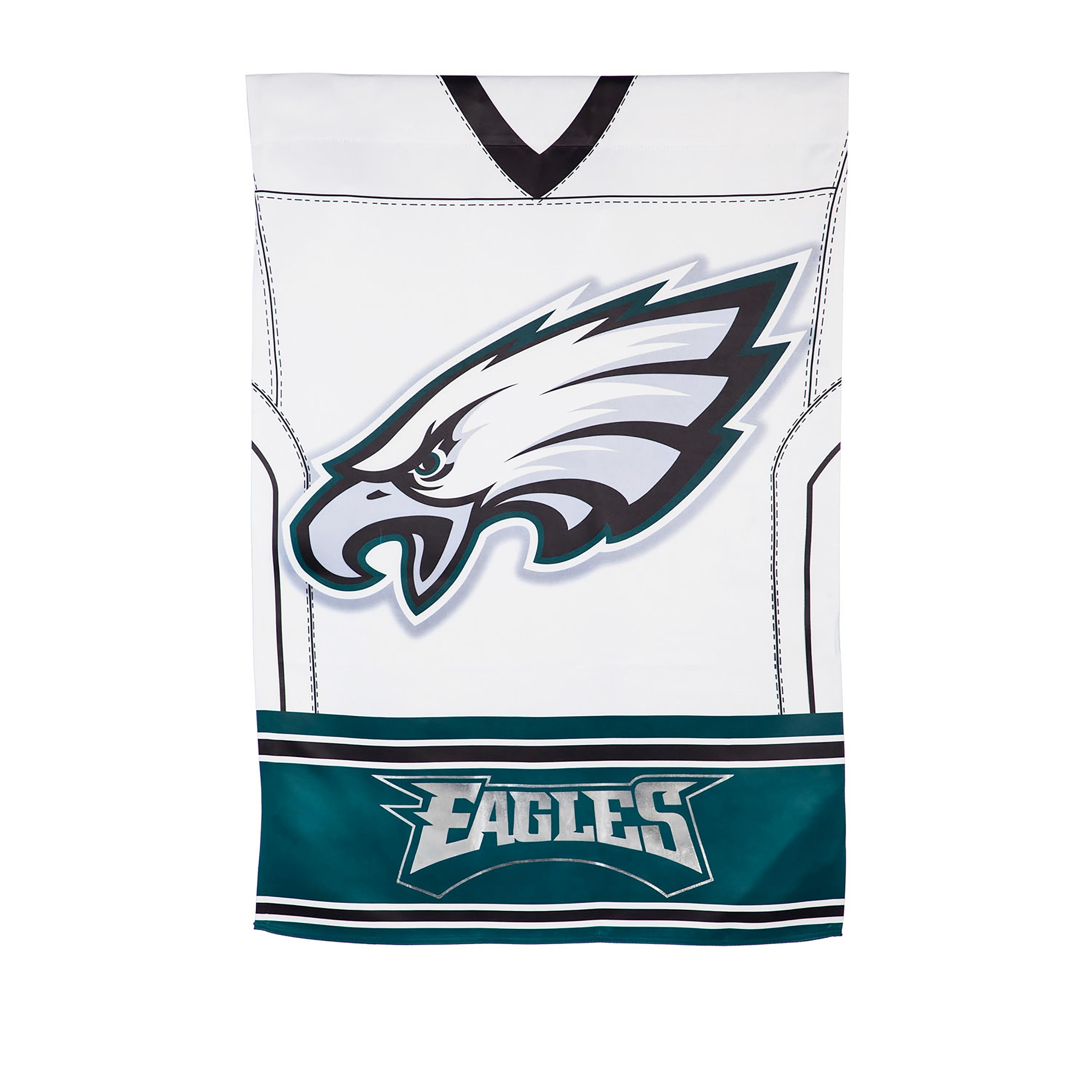 Flag, DS Suede, Foil, Reg, Jersey, Philadelphia Eagles - Sports Collectibles, Sports Memorabilia, Sports Fan Shop, Sports Gifts