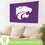 Kansas State University Single Sided Estate Flag with 2 Grommets, 3'x5' - Sports Gifts, Sports Memorabilia, Sports Collectibles, Fan Shop