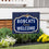 Montana State University Coroplast Yard Sign, "Fans Welcome" - Sports Collectibles, Sports Memorabilia, Sports Fan Shop, Sports Gifts