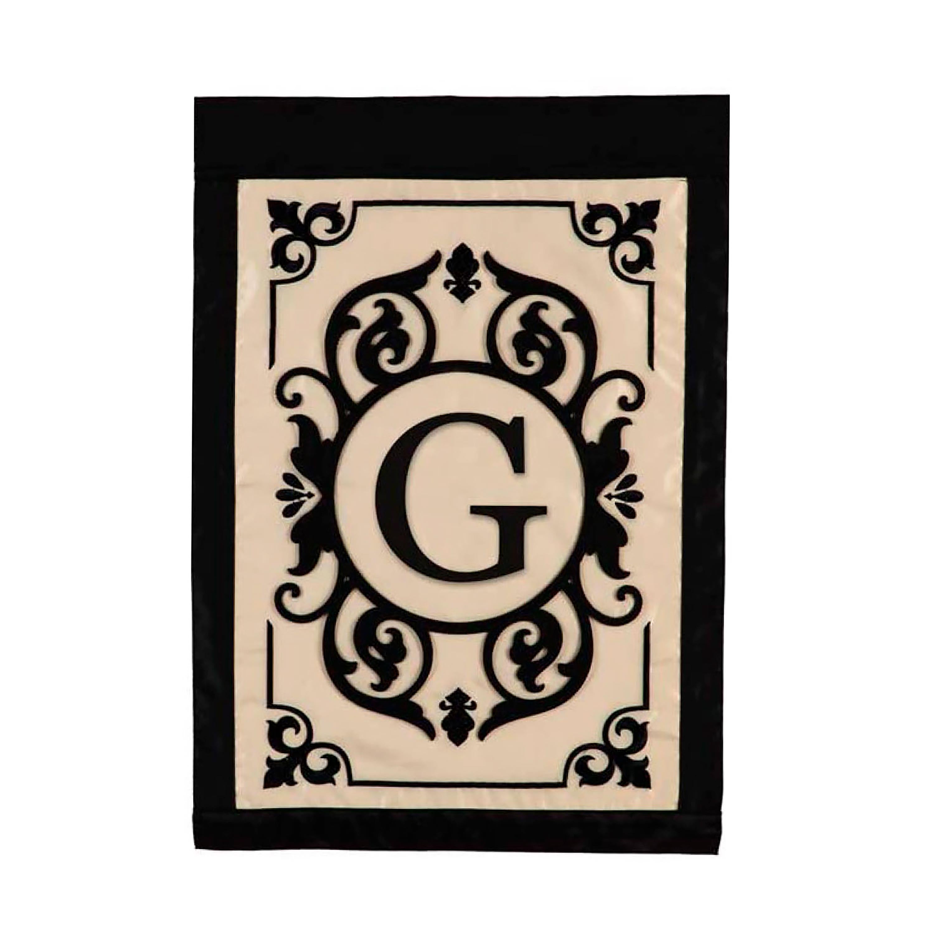 Cambridge Monogram Garden Applique Flag, Letter G - Sports Collectibles, Sports Memorabilia, Sports Fan Shop, Sports Gifts