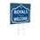Kansas City Royals Coroplast Yard Sign, "Fans Welcome"