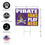 East Carolina University Coroplast Yard Sign "Fans Play Here" - Sports Collectibles, Sports Memorabilia, Sports Fan Shop, Sports Gifts