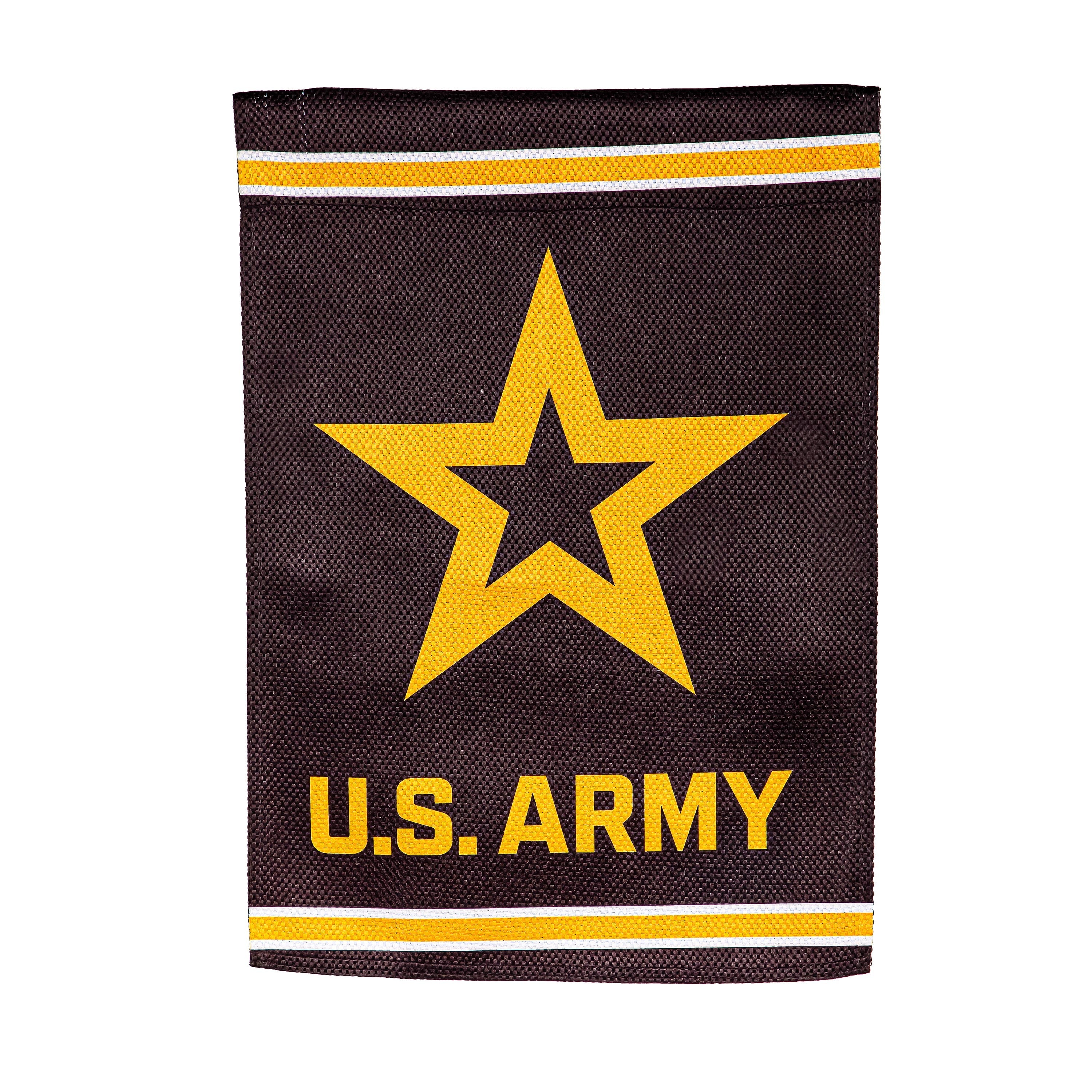 Embossed Suede Flag, GDN Size, Army - Sports Gifts, Sports Memorabilia, Sports Collectibles, Fan Shop