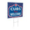 Chicago Cubs Coroplast Yard Sign, "Fans Welcome"