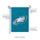 Applique Flag, Gar., Philadelphia Eagles