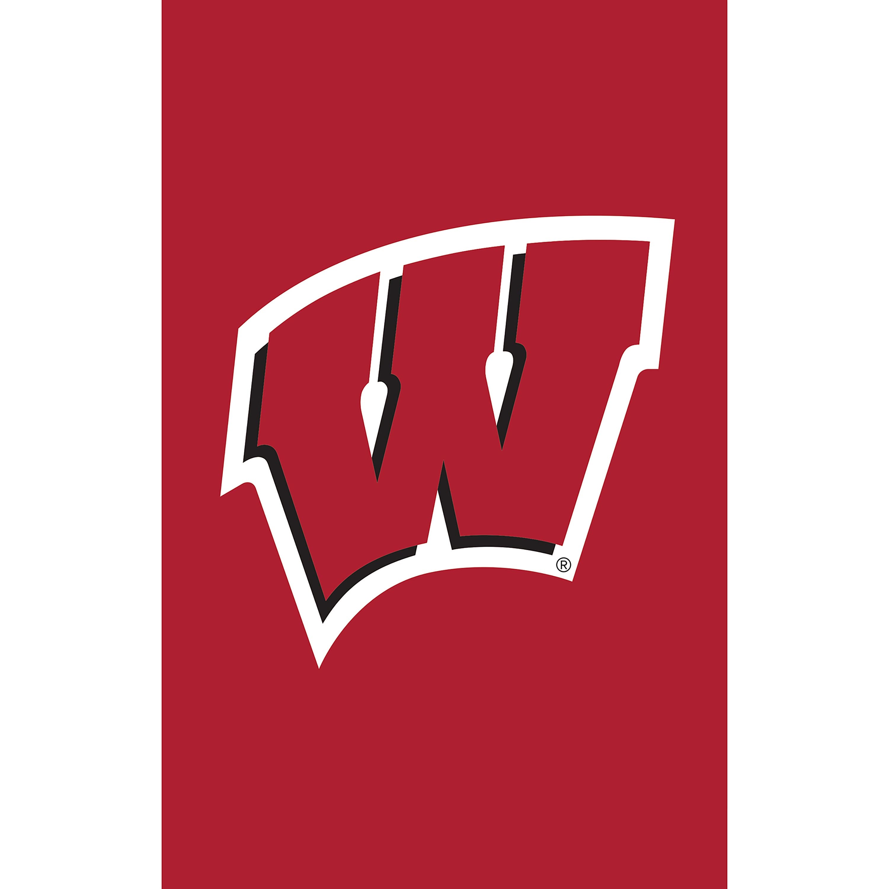 Applique Flag, Reg, University of Wisconsin-Madison - Sports Collectibles, Sports Memorabilia, Sports Fan Shop, Sports Gifts