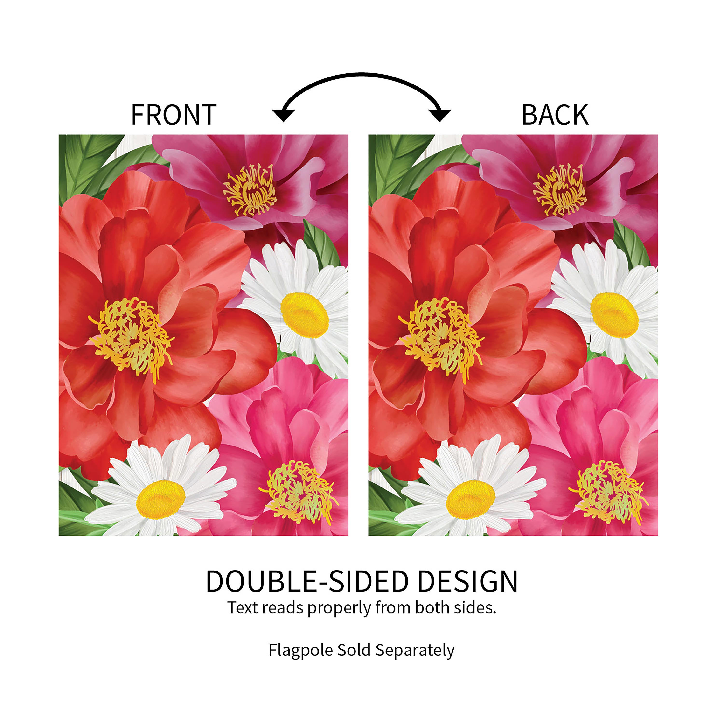 Blooming House Suede Flag - Sports Collectibles, Sports Memorabilia, Sports Fan Shop, Sports Gifts