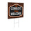 Oklahoma State University Coroplast Yard Sign, "Fans Welcome"