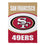 San Francisco 49ers Suede Flag, GDN - Sports Collectibles, Sports Memorabilia, Sports Fan Shop, Sports Gifts
