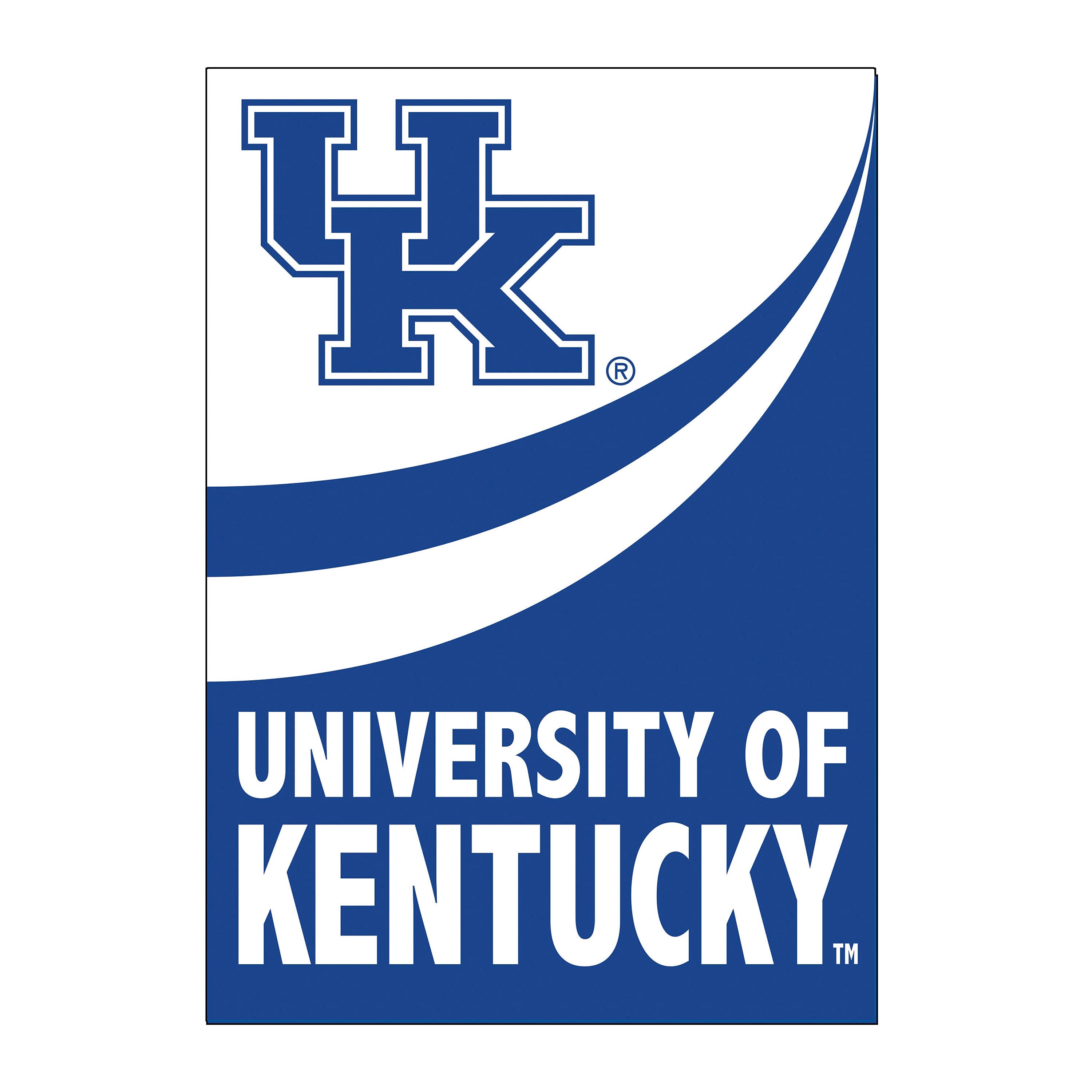 University of Kentucky Burlap Flag House Size - Sports Collectibles, Sports Memorabilia, Sports Fan Shop, Sports Gifts