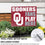 University of Oklahoma Coroplast Yard Sign "Fans Play Here" - Sports Collectibles, Sports Memorabilia, Sports Fan Shop, Sports Gifts