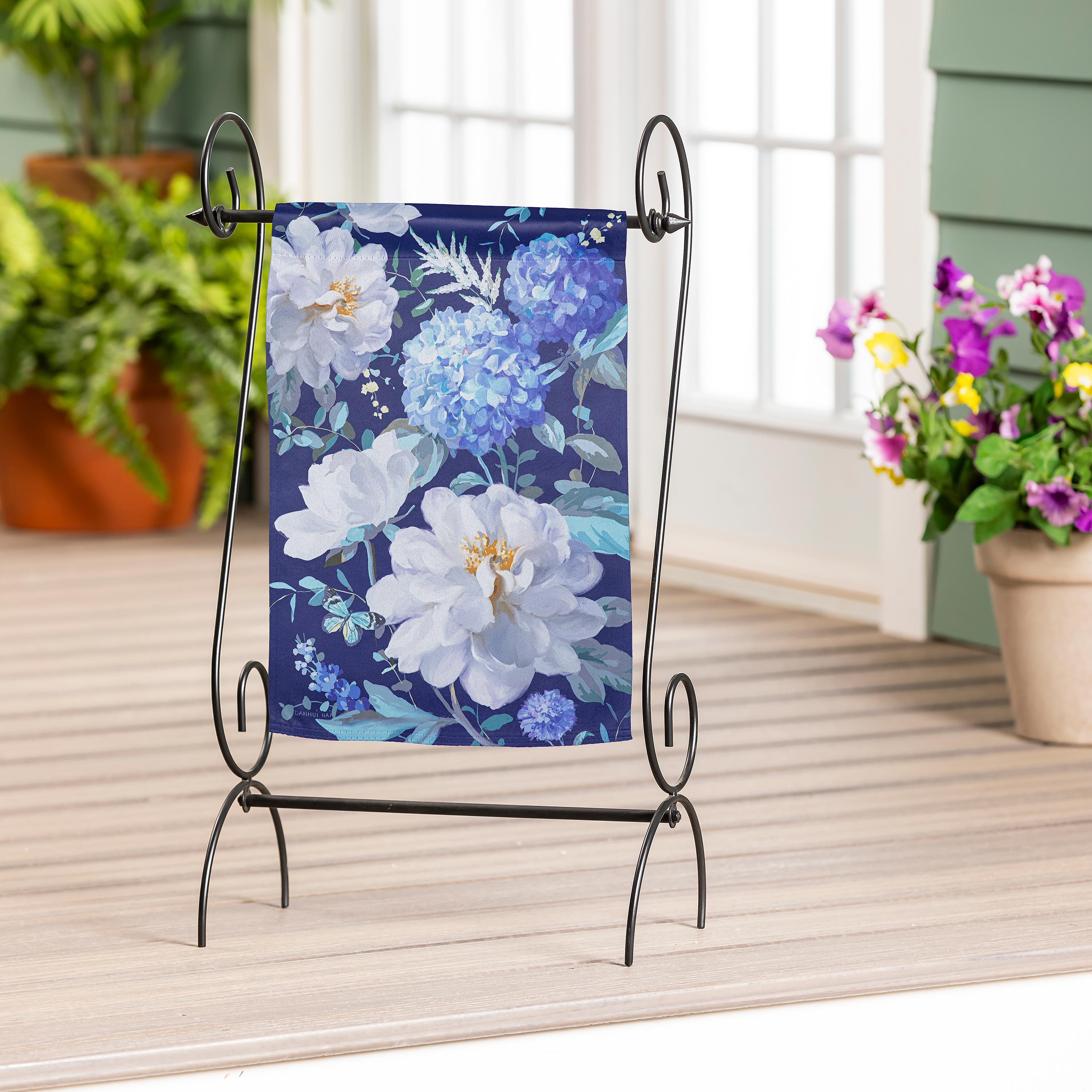 Spring Morning Blooms Suede Garden Flag - Sports Collectibles, Sports Memorabilia, Sports Fan Shop, Sports Gifts
