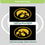 University of Iowa Single Sided Estate Flag with 2 Grommets, 3'x5' - Sports Gifts, Sports Memorabilia, Sports Collectibles, Fan Shop