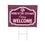 Texas A&M Coroplast Yard Sign, "Fans Welcome" - Sports Collectibles, Sports Memorabilia, Sports Fan Shop, Sports Gifts
