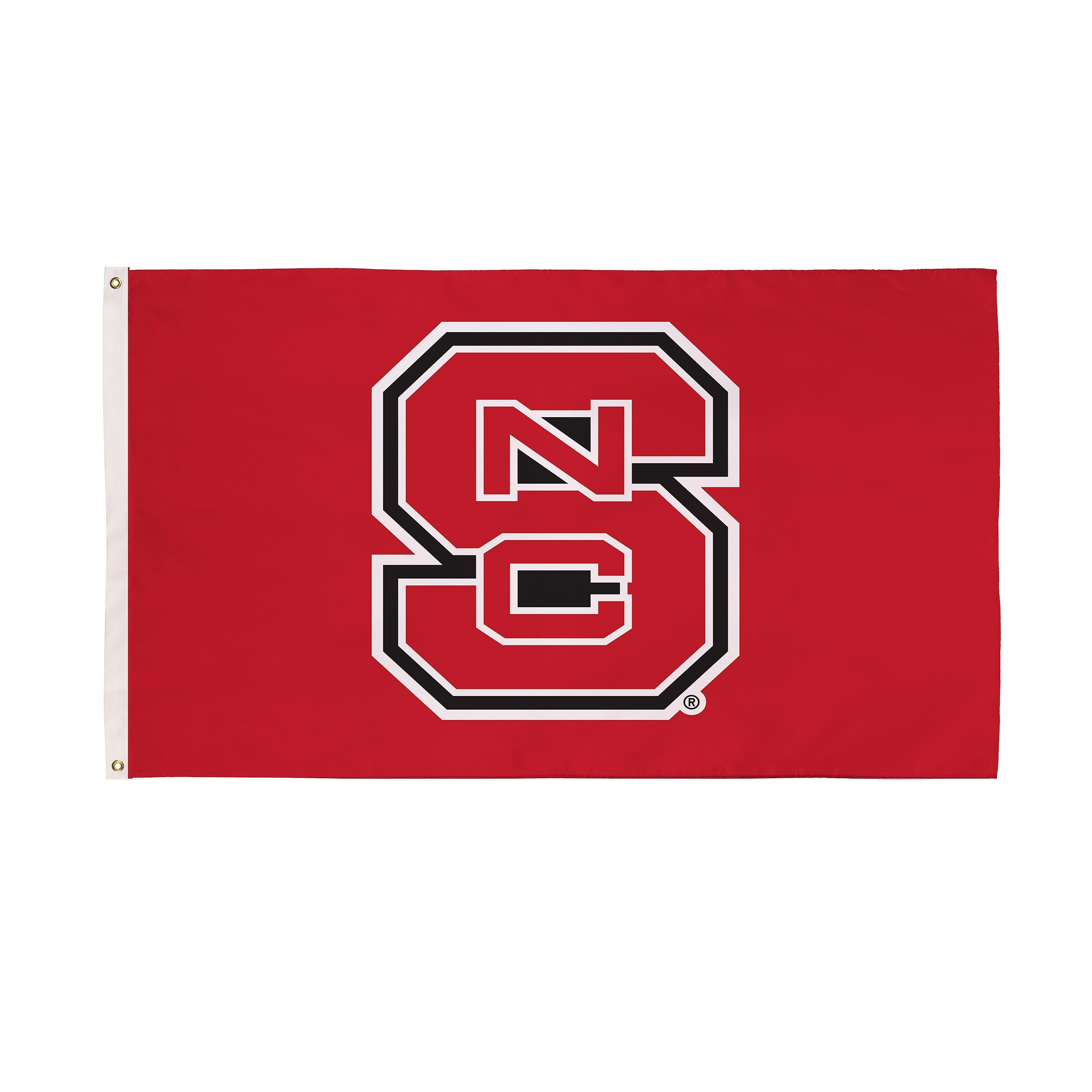 3'x5' Single Sided Flag w/ 2 Grommets, North Carolina State University - Sports Gifts, Sports Memorabilia, Sports Collectibles, Fan Shop
