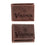Minnesota Vikings, Bi-Fold and Tri-Fold Wallet Gift Set, Brown - Sports Gifts, Sports Memorabilia, Sports Collectibles, Fan Shop