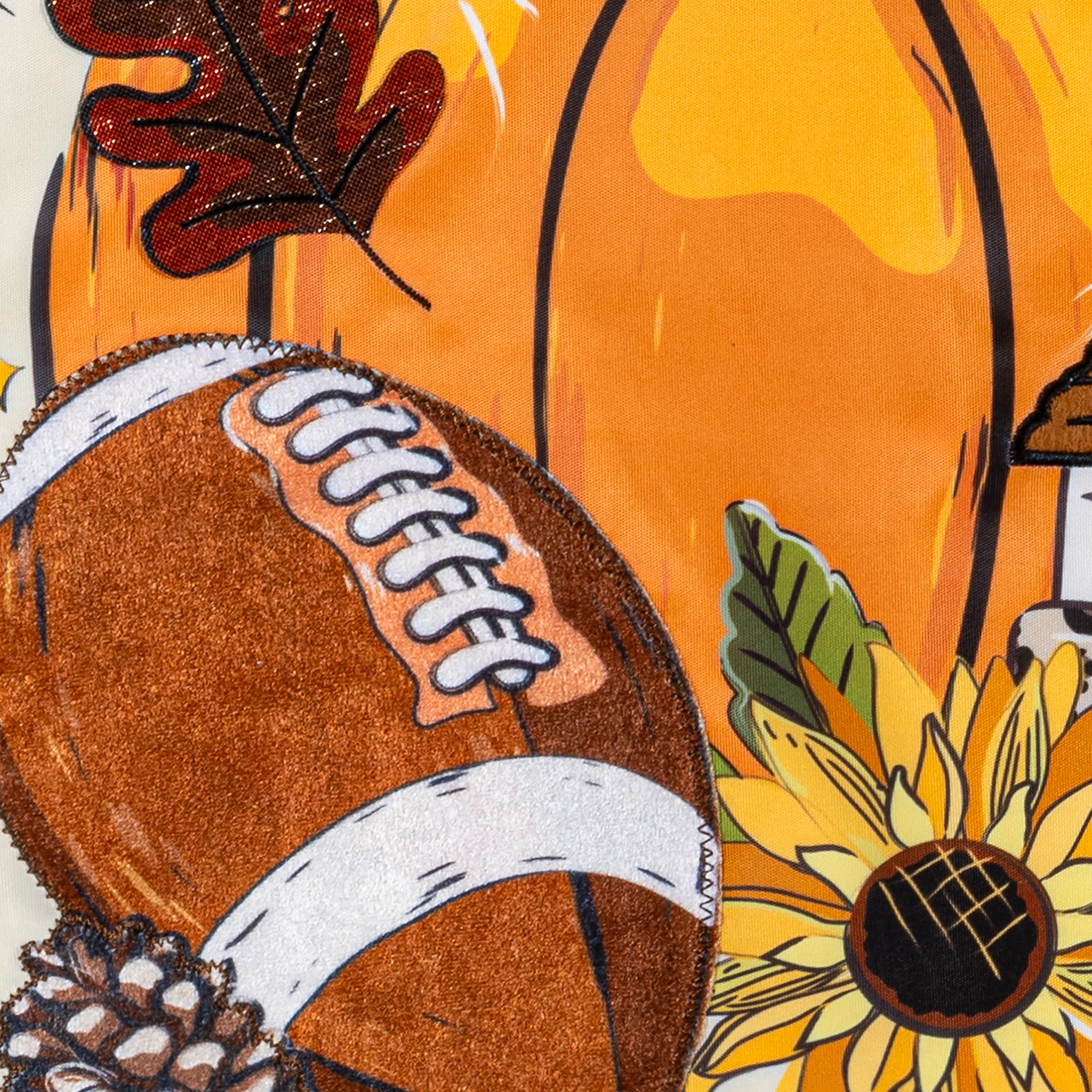 Tis' The Season Fall Applique Garden Flag - Sports Collectibles, Sports Memorabilia, Sports Fan Shop, Sports Gifts