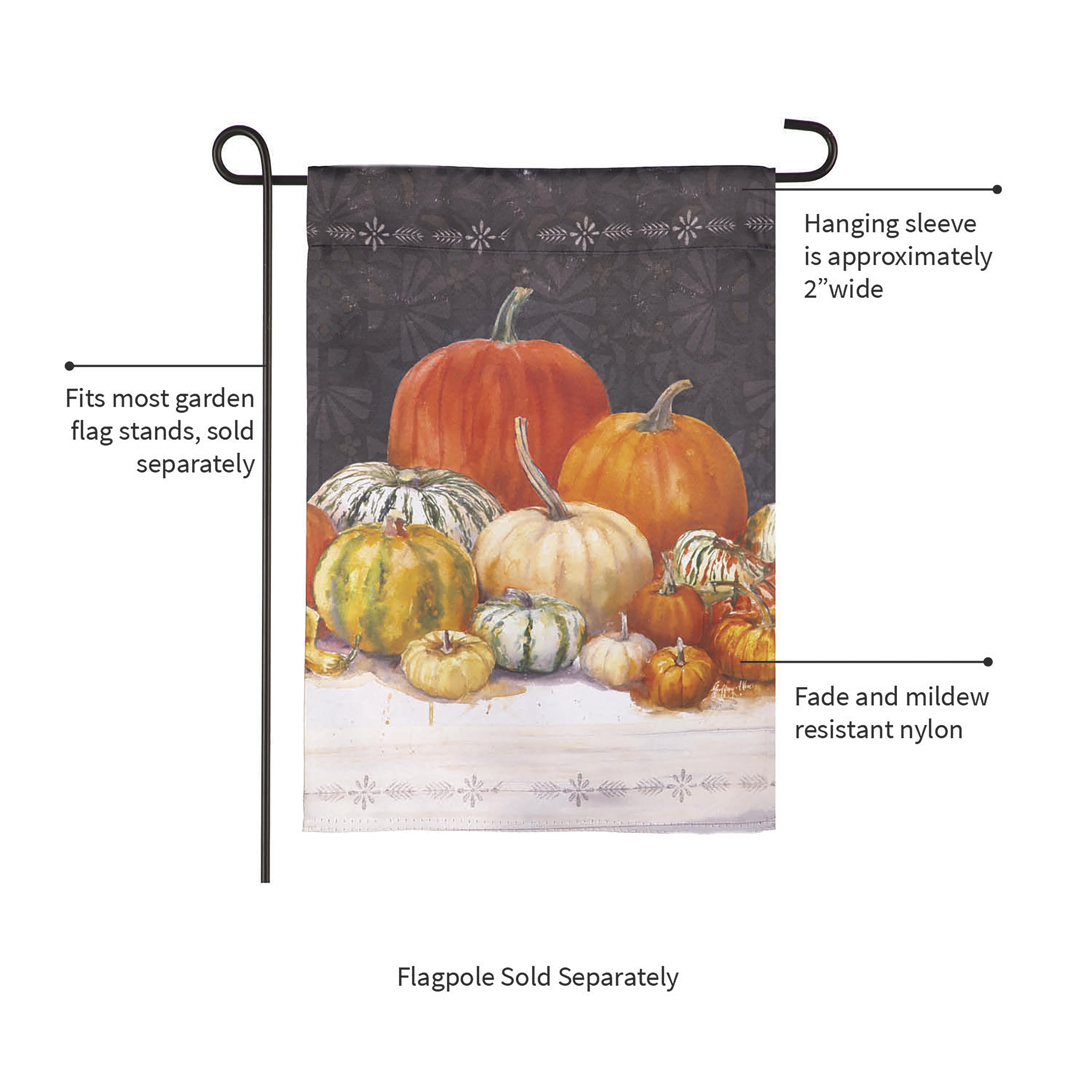Fall Fest Suede Garden Flag - Sports Collectibles, Sports Memorabilia, Sports Fan Shop, Sports Gifts