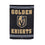 Embossed Suede Flag, GDN Size, Vegas Golden Knights - Sports Gifts, Sports Memorabilia, Sports Collectibles, Fan Shop