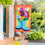 Floral Rain Boots Applique House Flag - Sports Collectibles, Sports Memorabilia, Sports Fan Shop, Sports Gifts