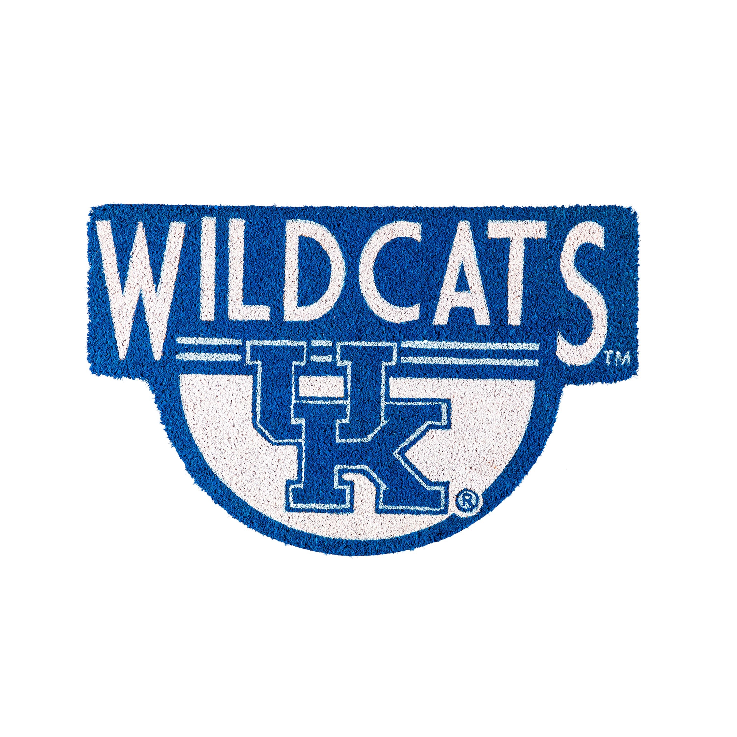 NCAA Team Shaped Coir Door Mat, Kentucky Wildcats - Sports Collectibles, Sports Memorabilia, Sports Fan Shop, Sports Gifts