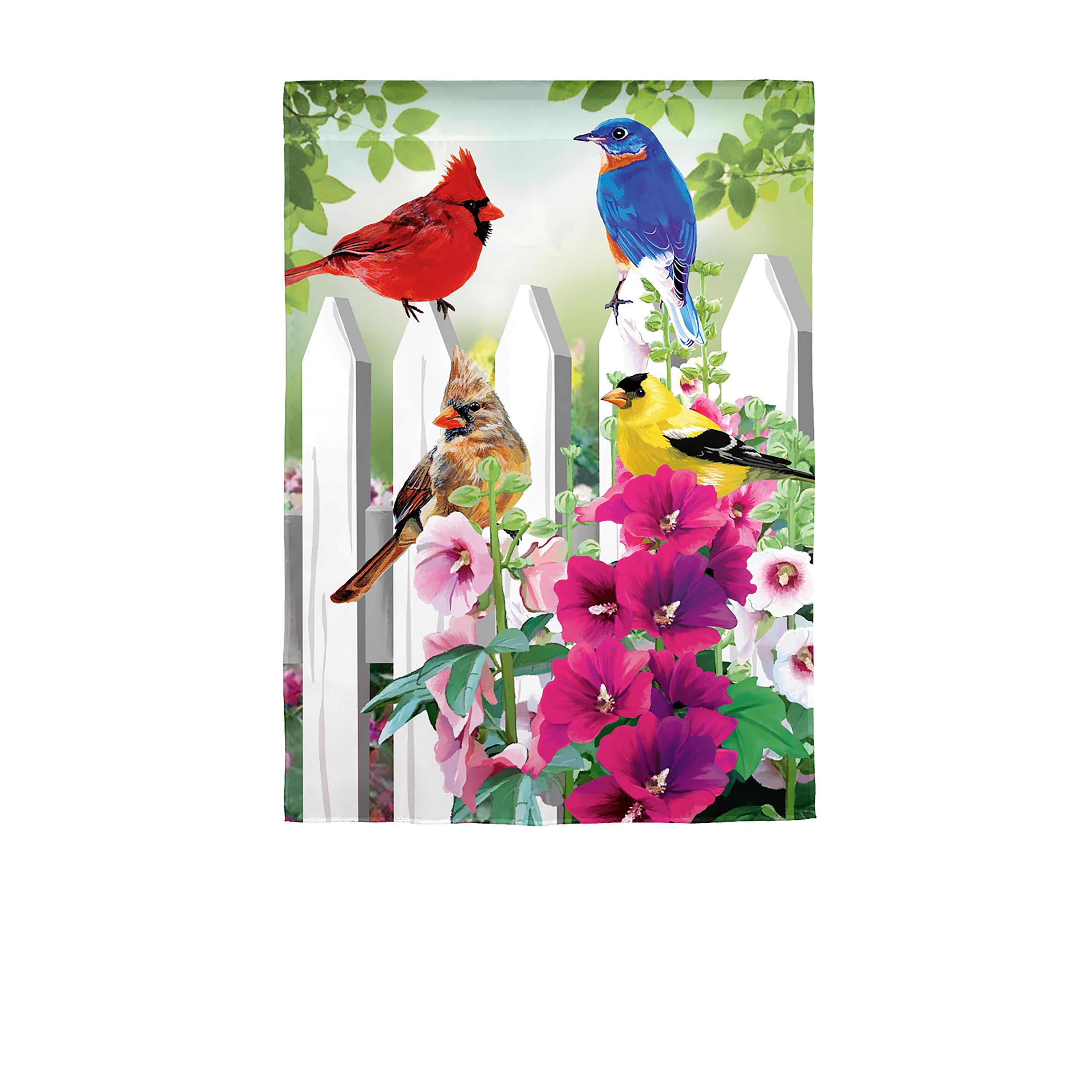 Fence Friends Garden Linen Flag - Sports Collectibles, Sports Memorabilia, Sports Fan Shop, Sports Gifts
