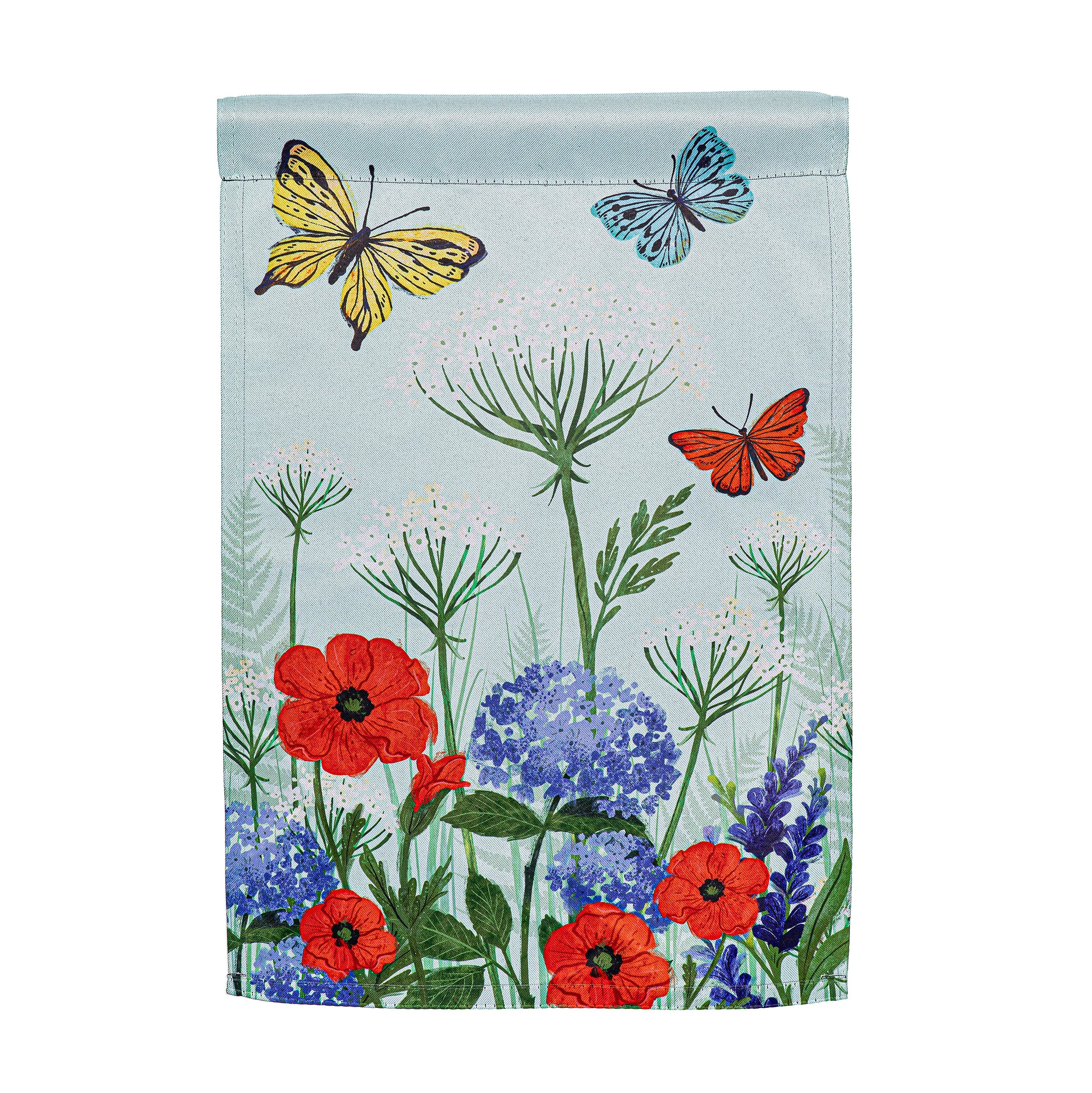 Greenhouse Retreat Floral Suede Garden Flag - Sports Collectibles, Sports Memorabilia, Sports Fan Shop, Sports Gifts