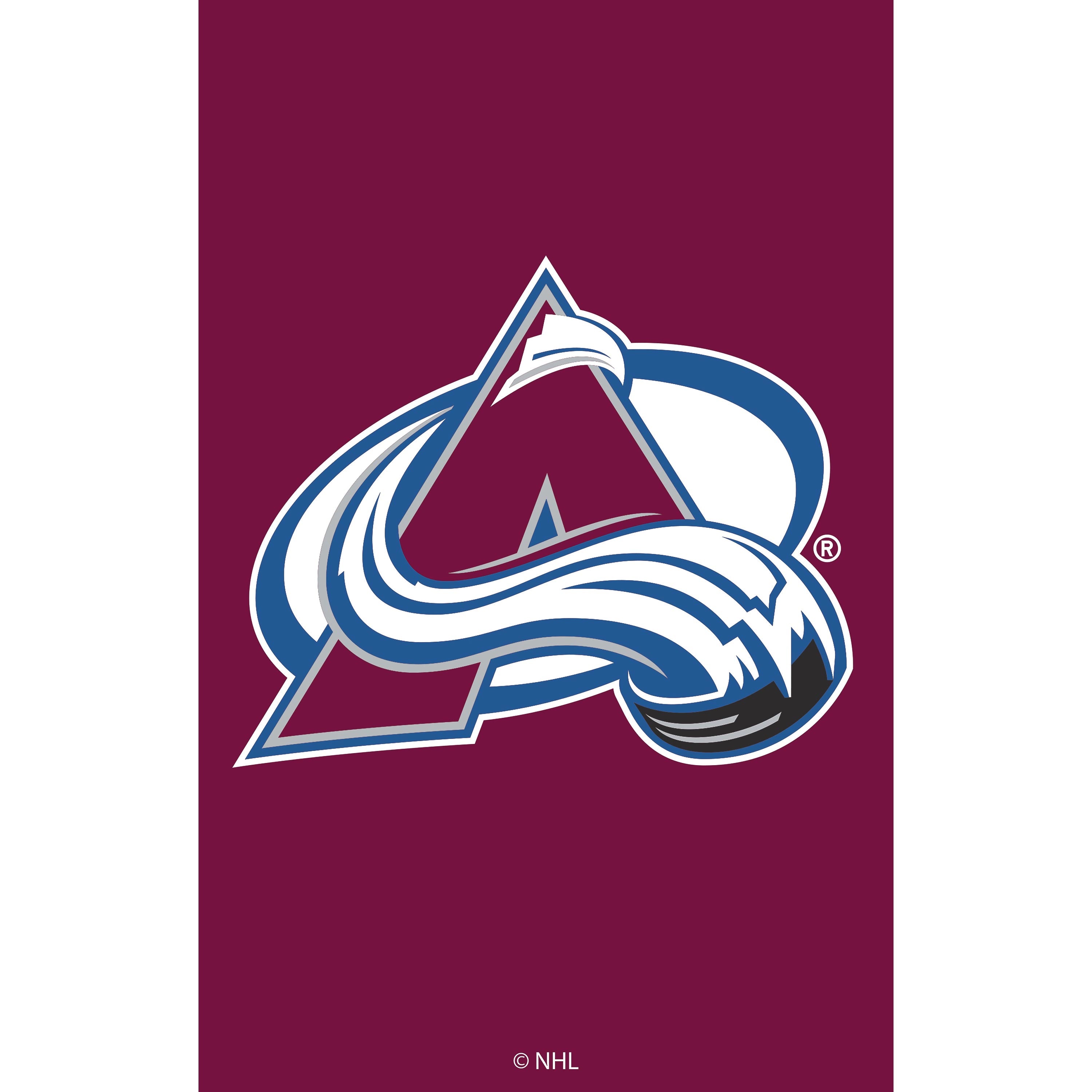 Colorado Avalanche Applique Garden Flag - Sports Collectibles, Sports Memorabilia, Sports Fan Shop, Sports Gifts